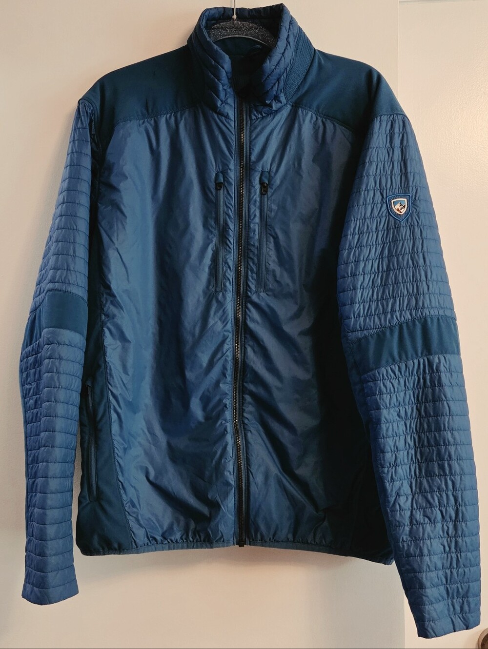 KUHL Spyfire Projeckt Blue Lightweight Insulated Jacket Extra Large